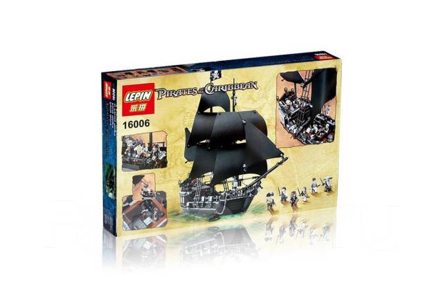 Конструктор Lepin (Лучший аналог Lego) 16006 Черная Жемчужина
