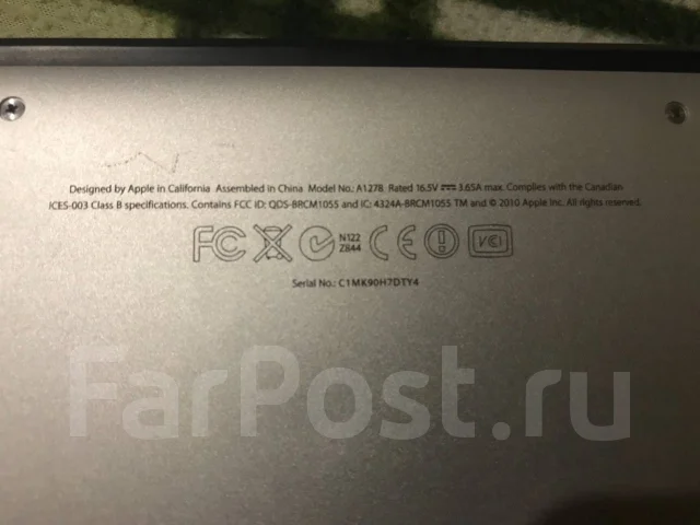 Apple MacBook Pro 13 2012 Mid. 13.3", 2,9����, ��� 8 ��, ���� 240���, WiFi: 1, Bluetooth: 1, ����������� �� 4��. ����