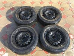 Комплект зимних колес Goodyear 175/70 R14. 5.5x14" 4x100.00 ET33 ЦО 53,0 мм.
