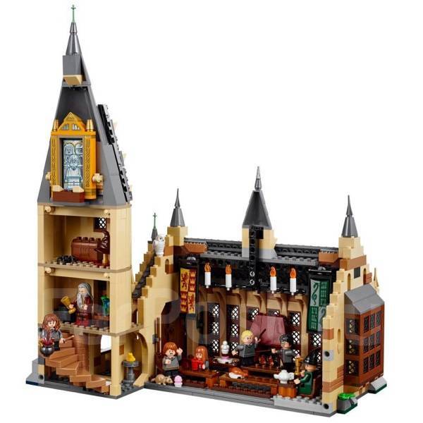 Оригинал Lego Гарри Поттер Harry Potter Большой зал Хогвартса 75954 ...