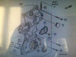 Насос масляный. Honda: Elysion, Accord, Odyssey, CR-V, FR-V, Accord Tourer, Edix, Stream, Civic, Crossroad, Stepwgn, Integra Двигатели: K24A, J30A4, J...