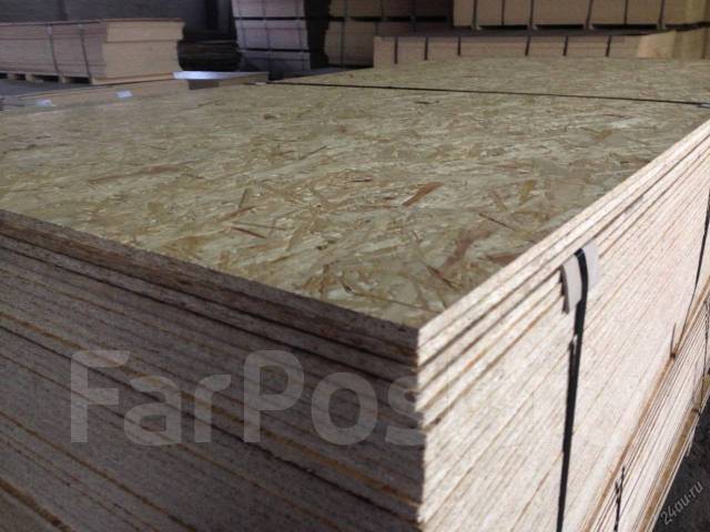 OSB (ОСП ) Kronospan 1220х2440 12 мм, в наличии. Цена: 1 255₽ в Находке