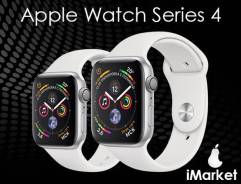 Часы Apple Watch Series 4 44mm Silver/White. iMarket. Можно в кредит во Владивостоке Умные часы.