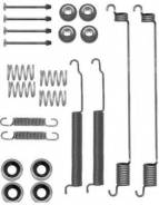 Зажим тормозной колодки. Nissan: NV350 Caravan, King Cab, Hardbody, Lucino, NP300, Bluebird Sylphy, Cedric, Caravan, Silvia, Vanette Serena, Homy, AD...