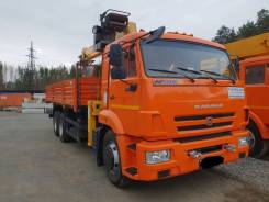 Soosan SCS746L. КМУ Soosan 746L шасси Камаз 65115 б/у (2017гв., 9987км., 620 м. ч. ), 6x4