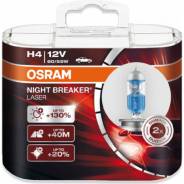 Снят с производства Лампа 60/55W 12V P43T 10X2 BOX 4M NIGHT BREAKER LASER +130% Osram 64193NBLHCB