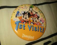Значок Disneyland 1st Visit с 1 рубля!
