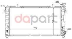 Радиатор охлаждения Chrysler Крайслер voyager / town&country / Dodge Додж caravan 2.4 01-08 SAT SGCR00020124