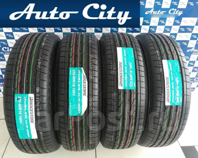 Bridgestone Dueler H/P Sport, 225/60 R18 100V - Шины во Владивостоке