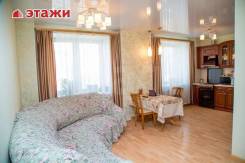 3-комнатная, улица Комсомольская 25б. Первая речка, проверенное агентство, 83 кв. м. Интерьер