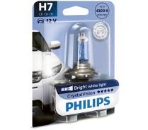 Лампа H7 12V 55W (серия CrystalVision) PHILIPS 12972CVB1