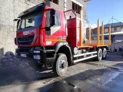 Iveco Trakker. -Ивеко АМТ 633920 сортиментовоз 6х6, 13 000 куб. см., 27 000 кг., 6x6