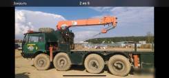 Tatra. Грузовик манипулятор Татра