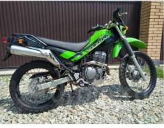 Kawasaki Super Sherpa. 250 куб. см., исправен, птс, без пробега