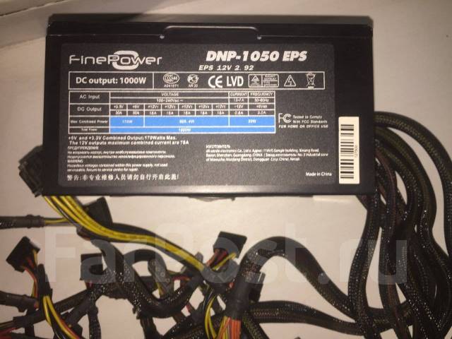 Finepower dnp 750 eps схема