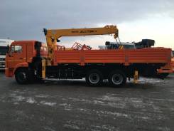 Soosan SCS736LII. КМУ Камаз 65117-3010-50 (Евро-5)+ верх. упр. + борт 6,8м, 6x4