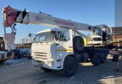 Челябинец КС-45721. Камаз Кран Челябинец 25т 6х6, 10 850 куб. см., 25 000 кг., 22,00 м.