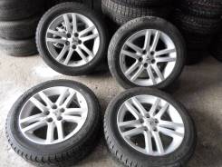 Отличная зима Гудиер 215/55 R17 на оригинальном литье Мицубиси 5/114. 7.0x17" 5x114.30 ET38