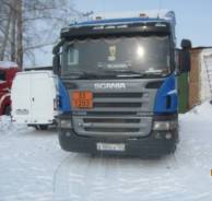 Scania P380. Сцепка + 2 Полуприцепа , В Красноярском крае г. Уяр, 11 705 куб. см., 19 000 кг., 6x4