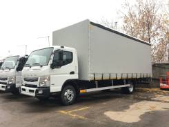 Mitsubishi Fuso. TF 8.5т, Борт-тент, 3 Шторы, Ворота 7,4х2,55х2,5, 45м3, 2 998 куб. см., 5 000 кг., 4x2