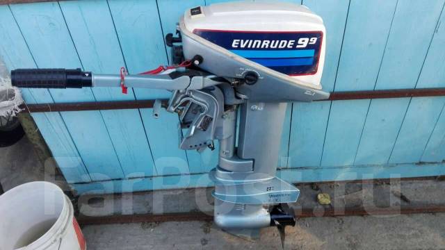 Evinrude. 9,9��.�., 2-�������, ����������, ���� S (381 ��), 1991 ��� ����
