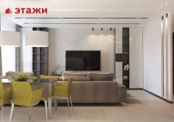 3-комнатная, улица Ватутина 4д. 64, 71 микрорайоны, проверенное агентство, 98 кв. м. Интерьер