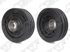 Шкив коленвала. Mitsubishi: L200, Pajero, Delica, Nativa, Montero Sport, Montero, Pajero Sport, Challenger Двигатель 4M40