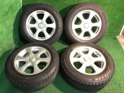 Комплект литых колес с зимней резиной 205/65R-16. 7.0x16" 5x100.00, 5x114.30 ET50 ЦО 73,0 мм.