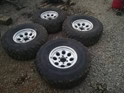 Колеса 35" Yokohama Geolandar 2017г на Mickey Thompson. 8.0x16" 6x139.70 ET-20 ЦО 106,0 мм.
