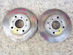 Диск тормозной. Honda Prelude, BA8, BA9, BB5, BB7 Honda Accord, CF3 Honda CR-V, RD1 Honda Torneo, CF3 Двигатели: F20A4, F22A1, F22A2, F22B, F22Z5, F22...