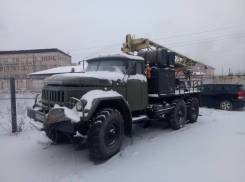 ЗИЛ 131. Буровая УГБ1ВС на базе ЗИЛ131, 6 000 куб. см.