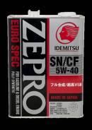 Idemitsu Zepro. Вязкость 5W-40, синтетическое