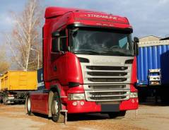 Scania. Тягач R400 LA4X2HNA пробег 304 000 км 2015 год, 12 777 куб. см., 10 754 кг., 4x2