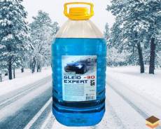 Омыватель стекол "GLEID EXPERT" до - 30 градусов, с ненавязчивым запахом лайма 5л