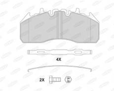 Комплект дисковых колодок VOLVO 249x110x29 Beral 2921829004145674 21496550