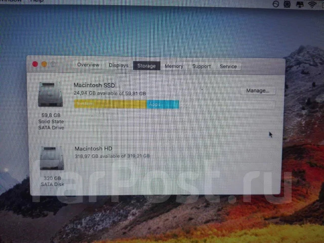Apple MacBook Pro 13 2010 Mid MC375. 13.3", 2,7����, ��� 4 ��, ���� 320���, WiFi: 1, Bluetooth: 1, ����������� �� 4��. ����