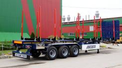 Steelbear. Полуприцеп-лесовоз SteelBear PT-24L, 37 000 кг.