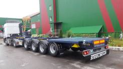 Steelbear. Полуприцеп контейнеровоз SteelBear PF-41N-6, 40 800 кг.