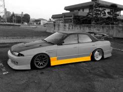 Порог пластиковый. Nissan Skyline, BNR32, ECR32, ER32, FR32, HCR32, HNR32, HR32, YHR32. Под заказ