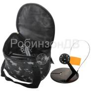 ЖЕРЛИЦА с угловой стойкой в сумке с чёрной катушкой d.60-65 (уп.10шт)
