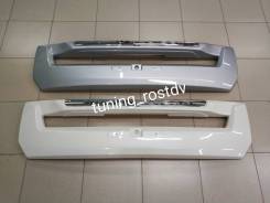 Накладки на бампера. Toyota Land Cruiser, URJ202, VDJ200, URJ202W, URJ200 Двигатели: 1URFE, 1VDFTV