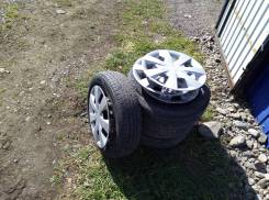 Комплект колёс 155х65х14 Dunlop Enasave es203. 4.5x14" 4x100.00 ЦО 54,0 мм.
