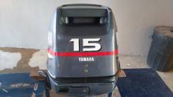 Yamaha. 15,00 л.с., 2-тактный, бензиновый, нога S (381 мм), 2008 год год