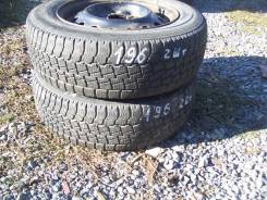 Пара колес, зимние шины 185/65 R-14 с дисками 4х114. 5.5x14" 4x114.30 ЦО 65,0 мм.