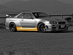 Накладка на порог. Nissan Skyline Nissan GT-R, Coupe. Под заказ