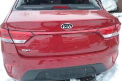 Kia Rio. Rio седан 1.6 красный