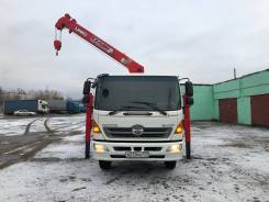 Hino 500. манипулятор Unic 370h 2015 год, 7 700 куб. см., 7 000 кг., 4x2