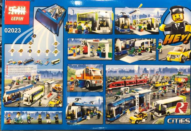 Lepin 02023 City 8404 3 700