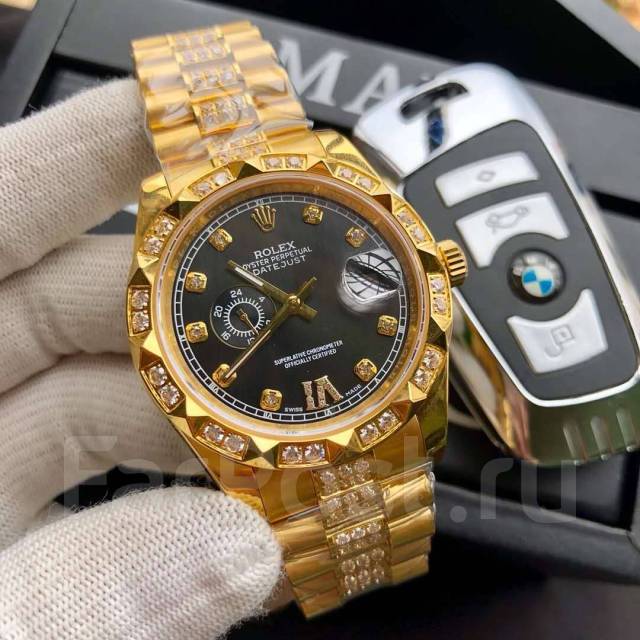 Rolex многофункциональный хронограф механические мужские часы, для мужчин, новый, под заказ. Цена: 17 000₽ во Владивостоке