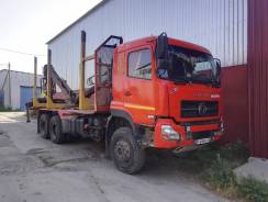 Dongfeng. Продам лесовоз с раздвижным прицепом, 25 000 кг., 6x4